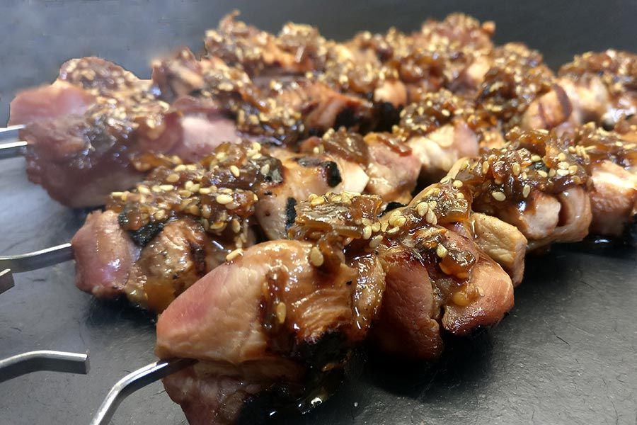 brocheta-pavo-agridulce-