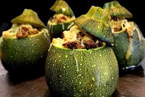 rellenos con carne picada de ternera