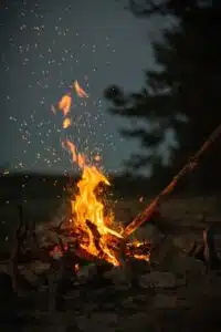 Fuego y carne